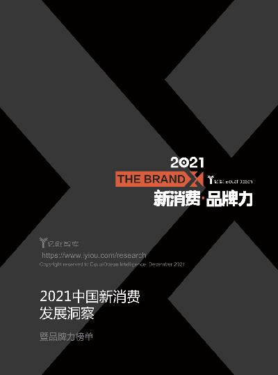2021中国新消费发展洞察暨品牌力榜单