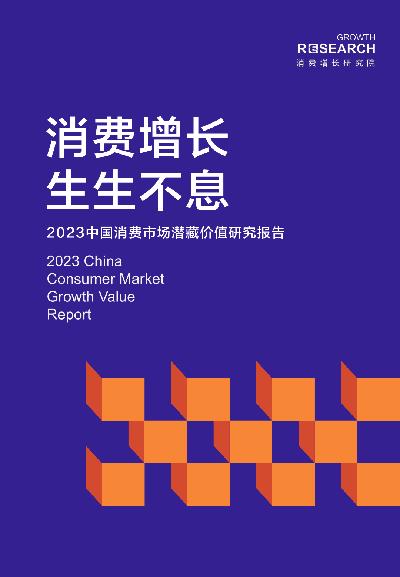 2023中国消费市场潜藏价值研究报告